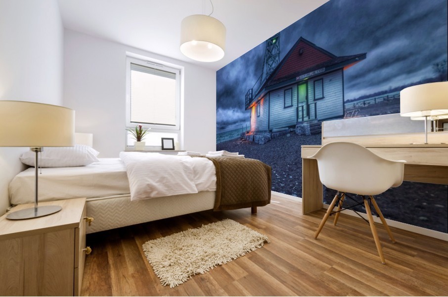 Beach House Mural print