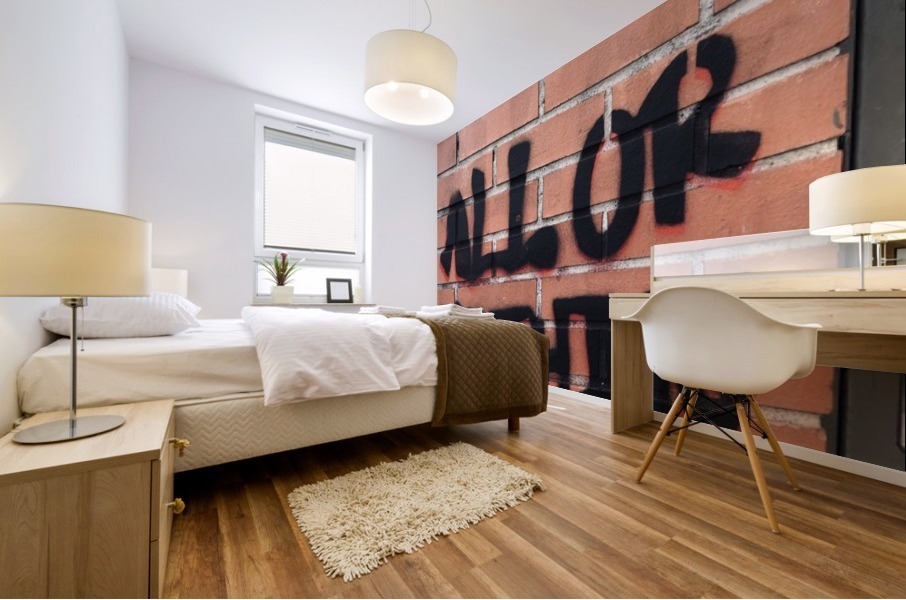 All or Nothing Mural print