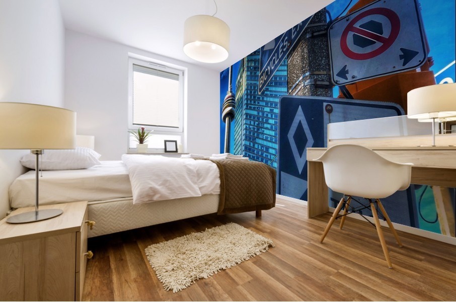 Cross town Mural print