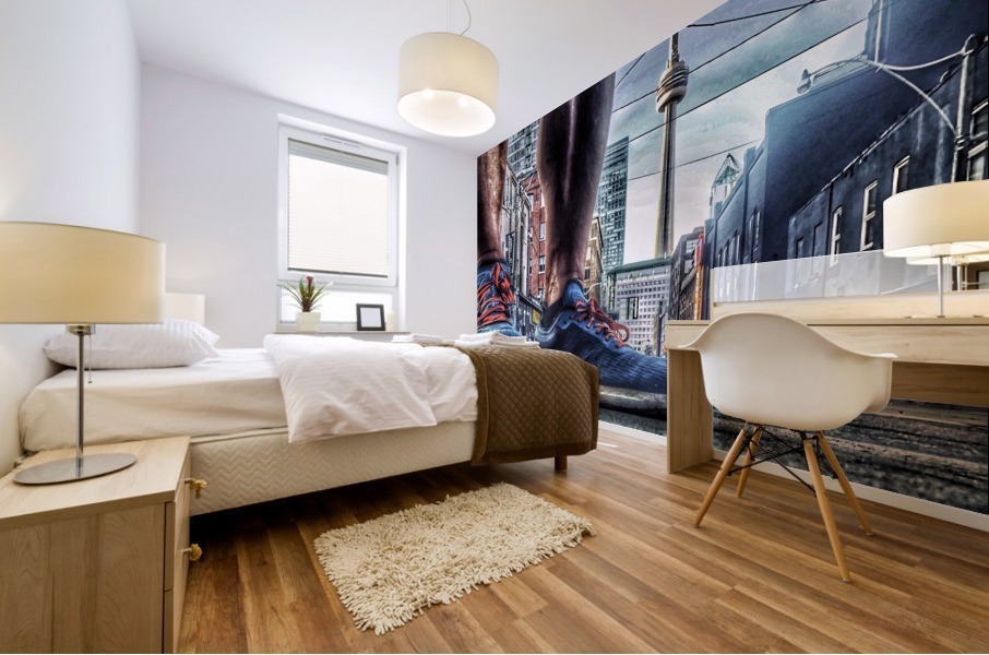 Giant Shoes  Mural print