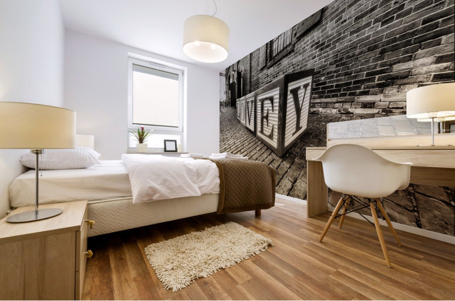 Love Blocking Mural print
