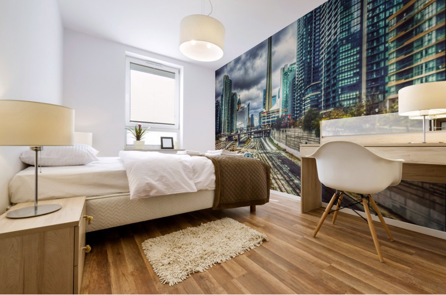 Toronto Bridge View Mural print