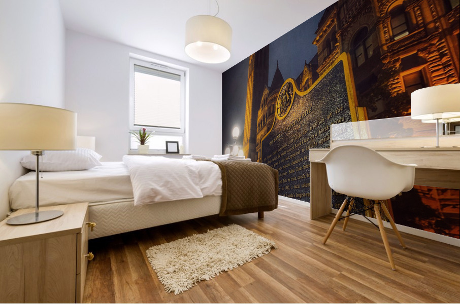 Bay Hall Mural print