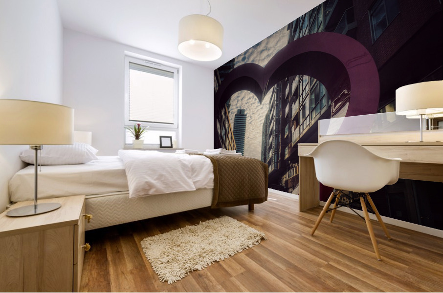 Dark Heart Mural print