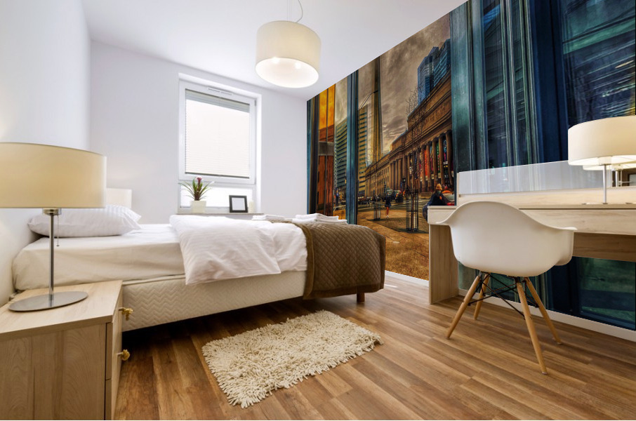 Focus Time Mural print
