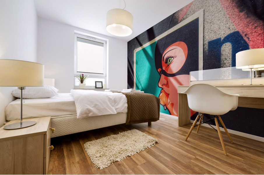 Single Comic Mural print