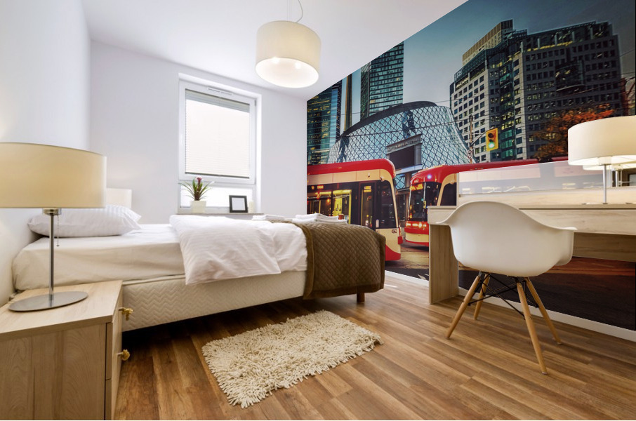 Crossing King Mural print