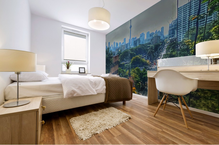 Castle View  Mural print