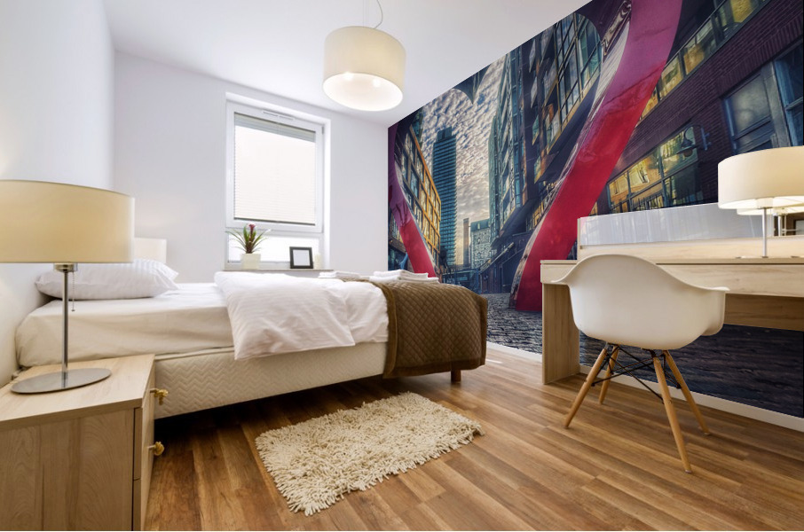 District Heart Mural print