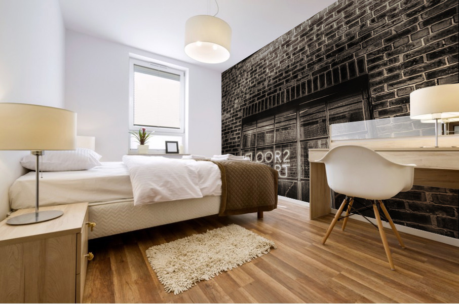 District Floor 2 Art Mural print