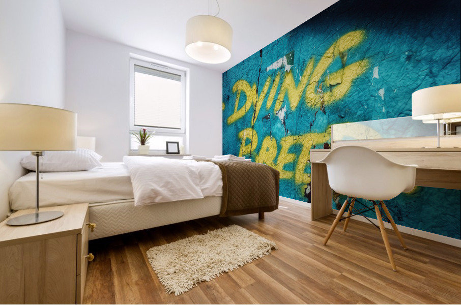 Dying Message Mural print