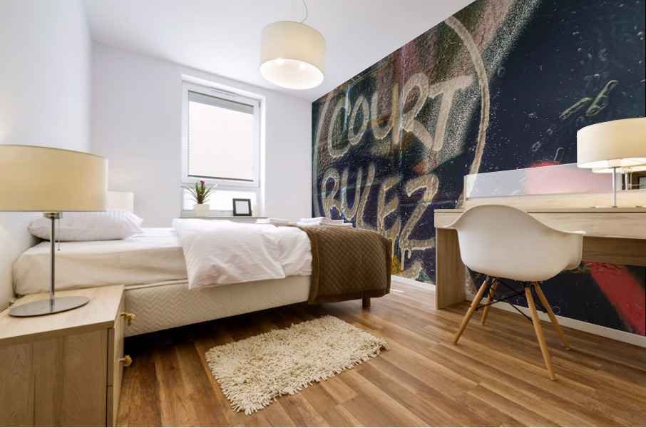 Court Rules Mural print