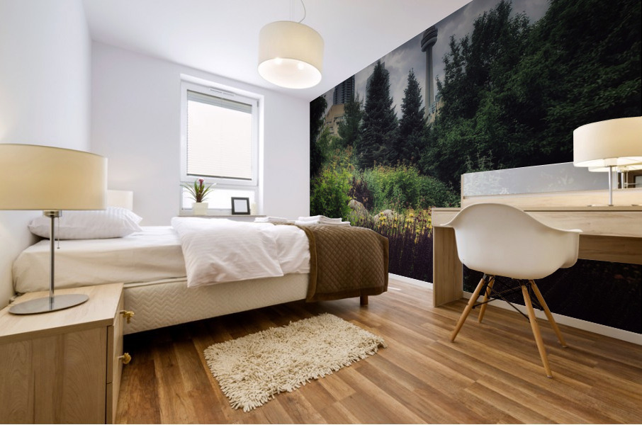 Music Garden  Mural print