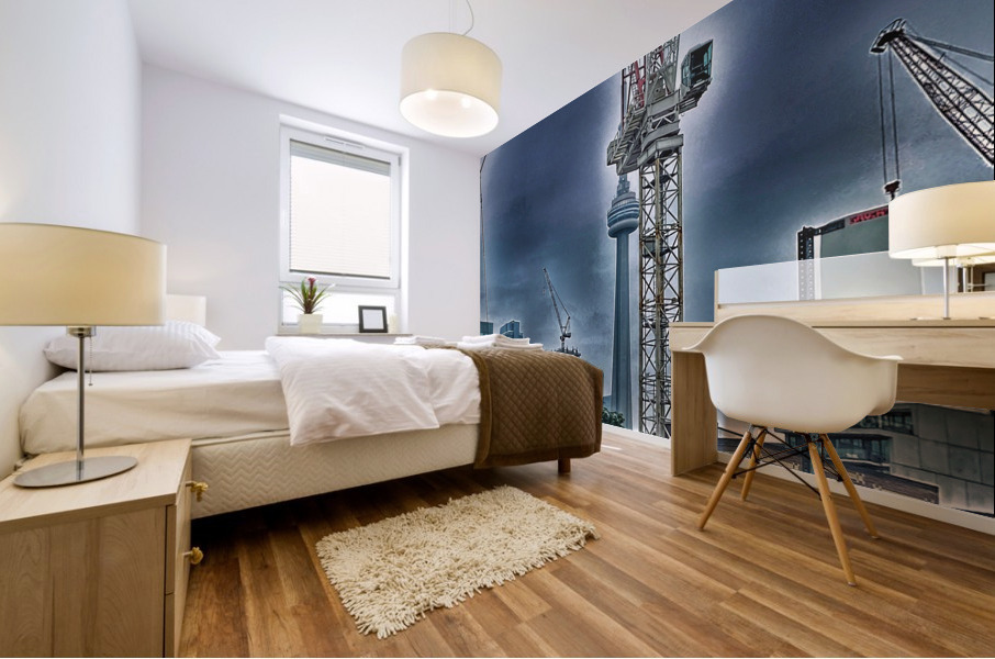 T.O. Construction Mural print
