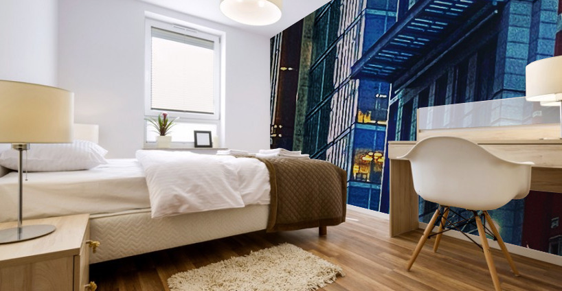 Bay Street Mural print