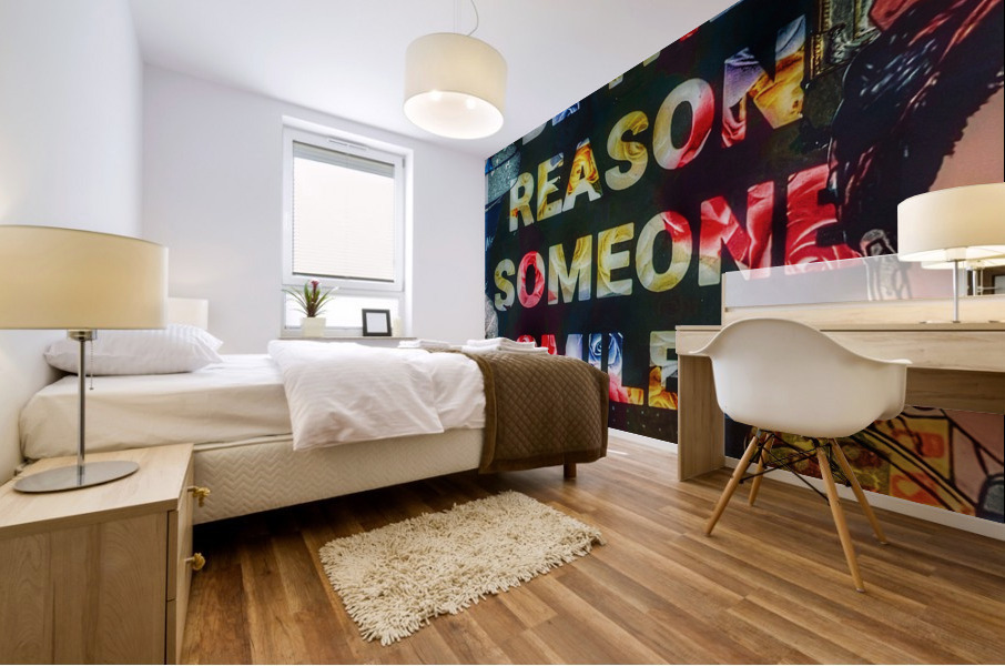 Simple Reason Mural print