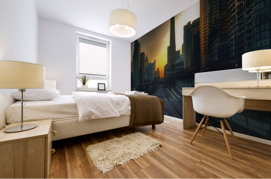 Toronto East View Mural print