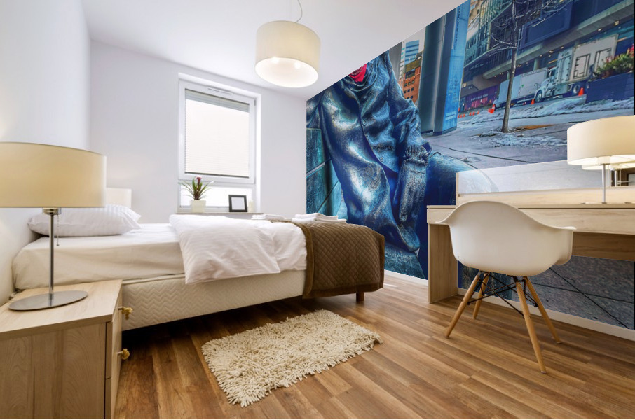 Covid Cold Front Mural print