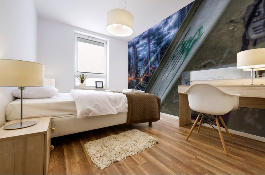 Toronto Street Beat View Mural print