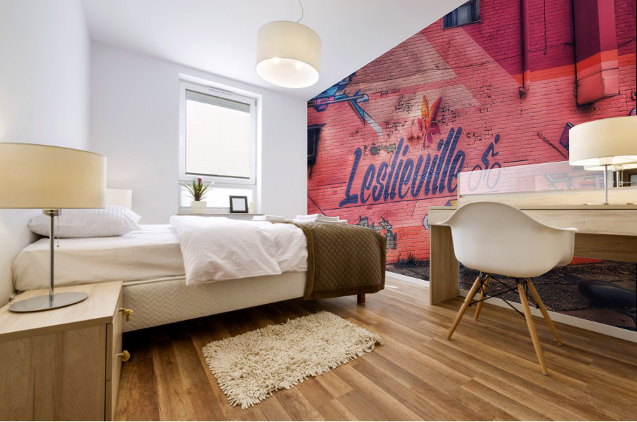 Leslieville Mural print