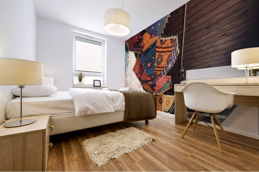 District Rain Mural print