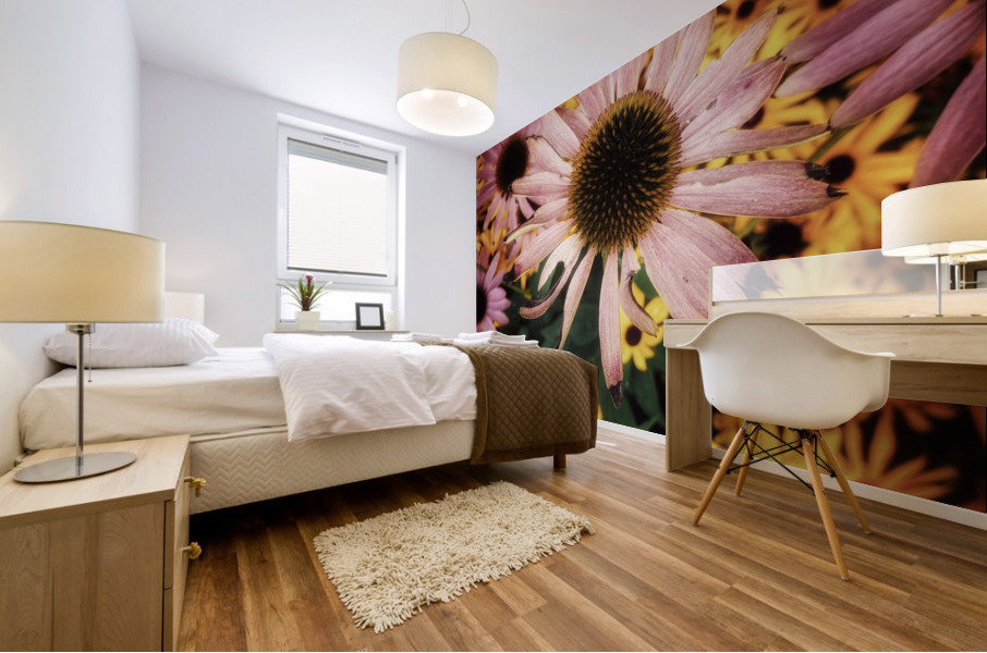 Flower Power Mural print