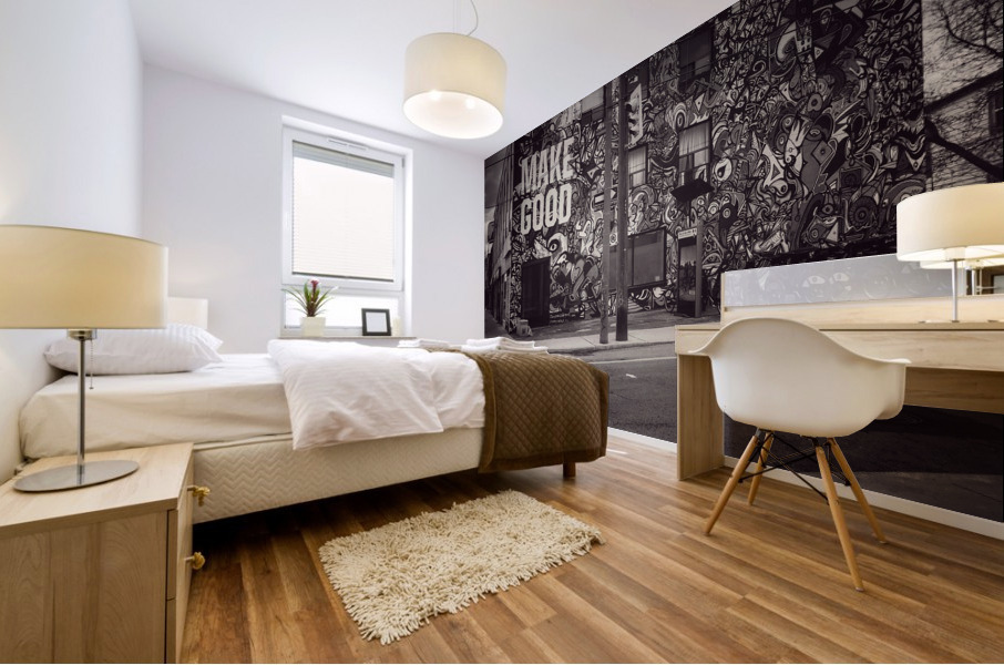 Shaw Street - Make Good Mural print