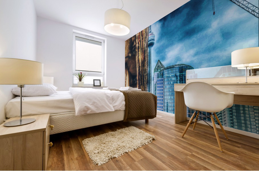 Toronto Corner View Mural print