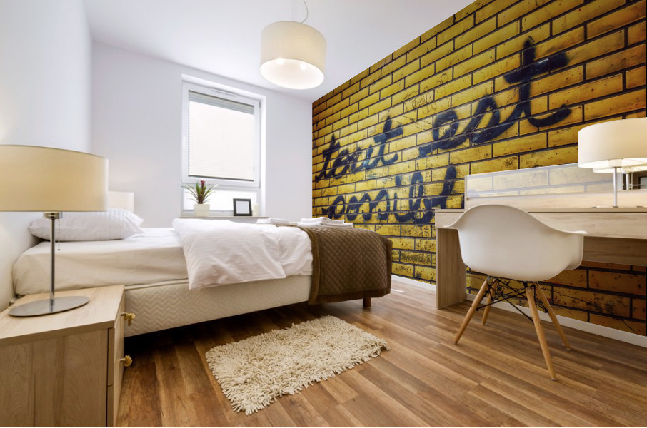 tout est possible Mural print