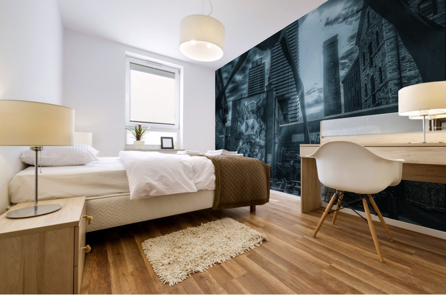Distillery Art Mural print