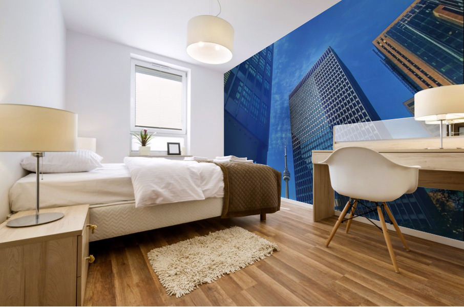 Financial District Tower Mural print