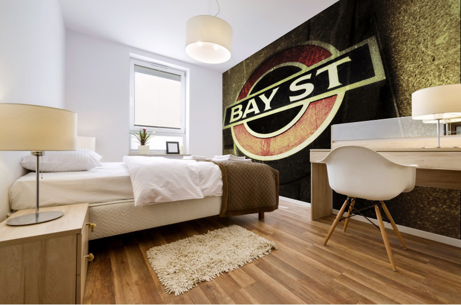 Toronto Bay St. Mural print