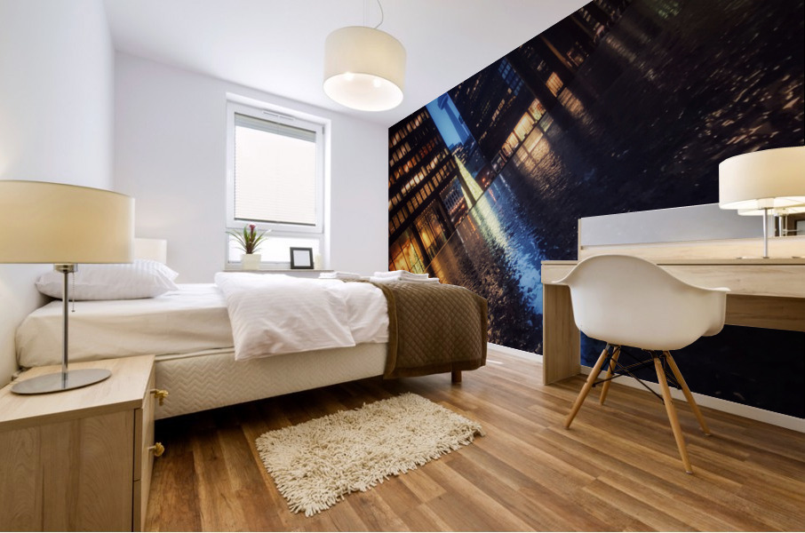 The New World View Mural print
