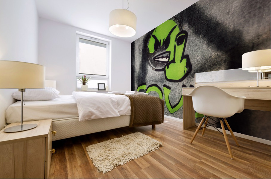 Waiting Game Mural print