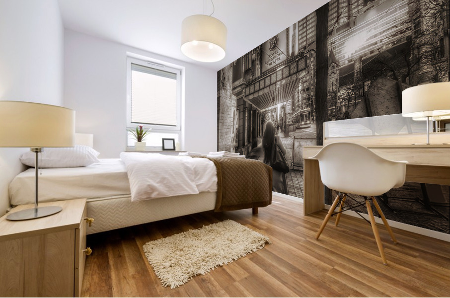 King Walk Mural print