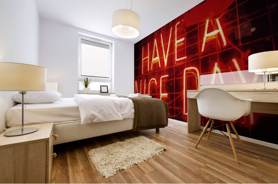 Have a Nice Day  Mural print