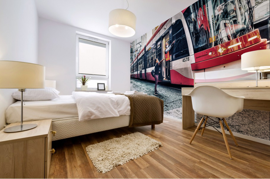 Morning Direction Mural print