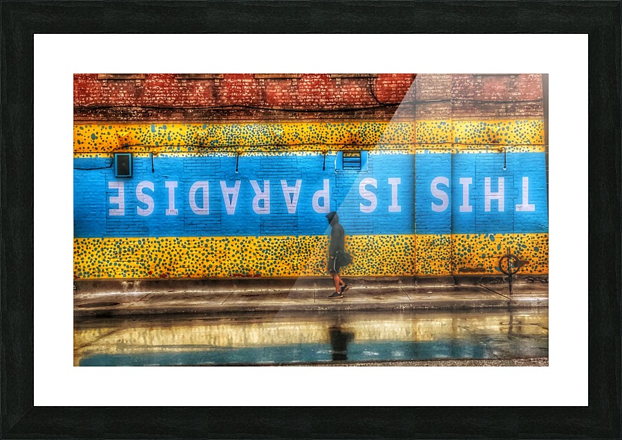 THIS IS PARADISE Picture Frame print