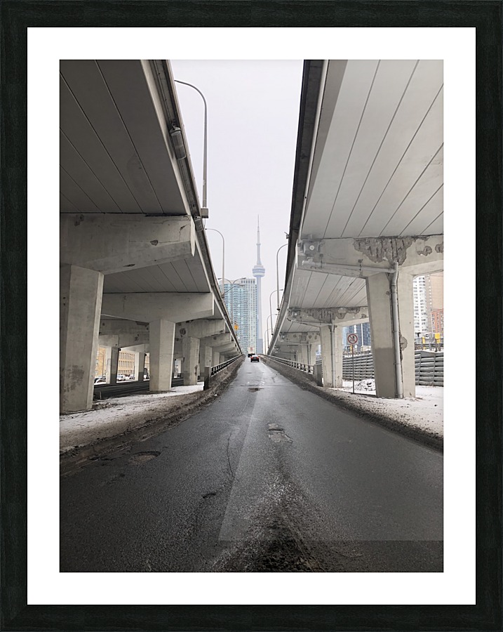 Lost View - Toronto Picture Frame print
