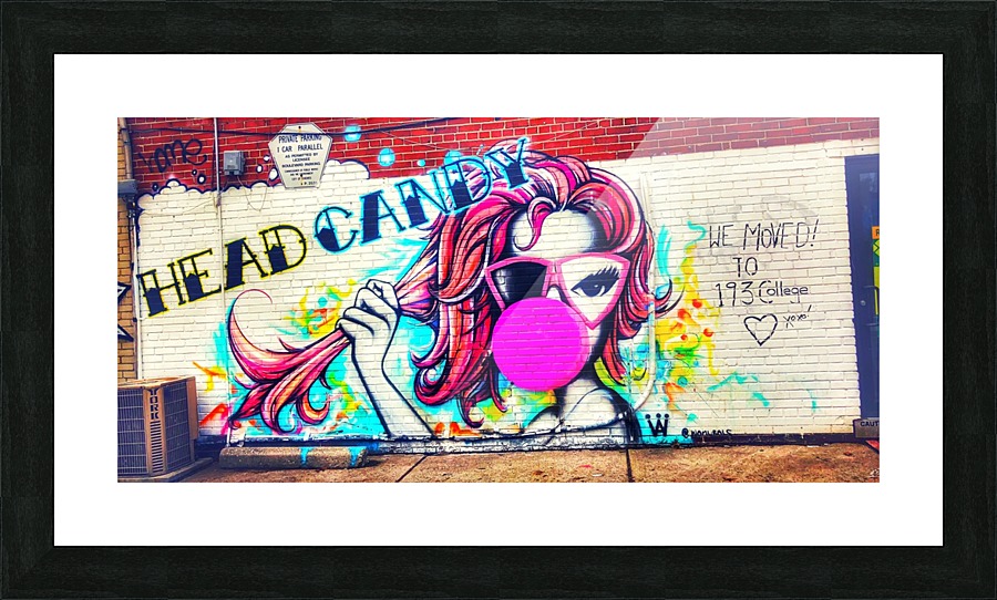 Head Candy -Toronto Picture Frame print