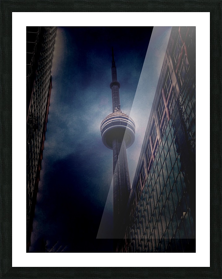 Tower Look - Toronto Picture Frame print