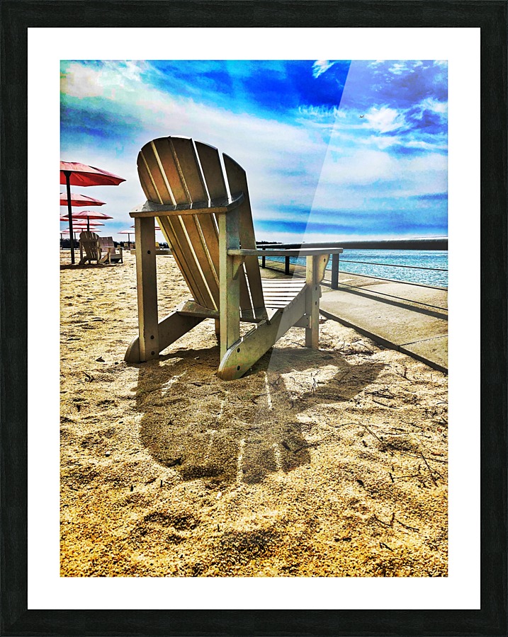 Sugar Beach - Toronto Picture Frame print