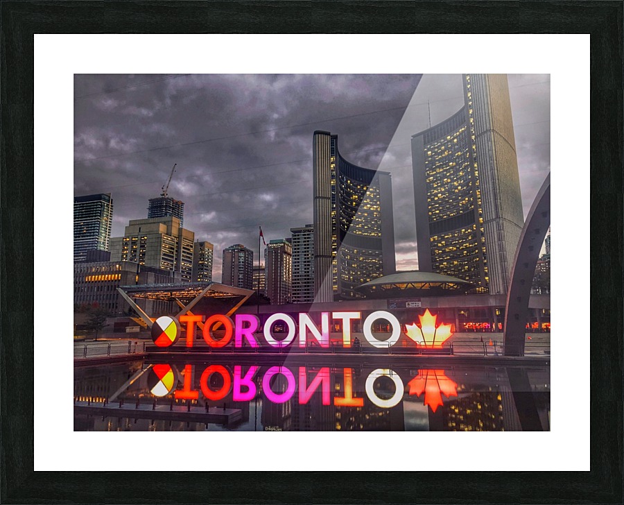 Nathan Phillips Square - Toronto Picture Frame print