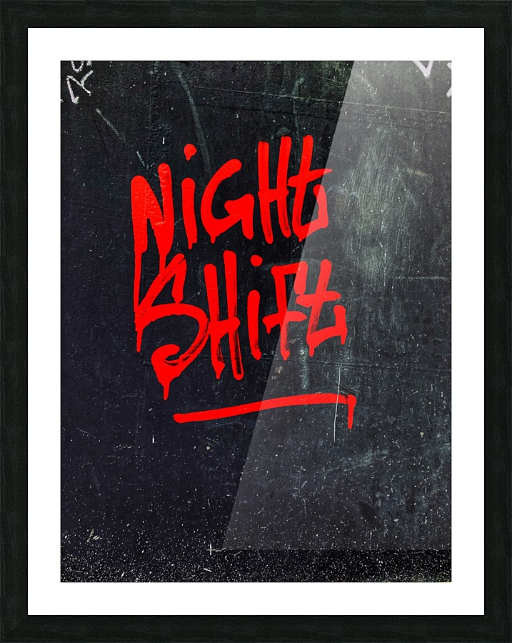 What Shift Picture Frame print