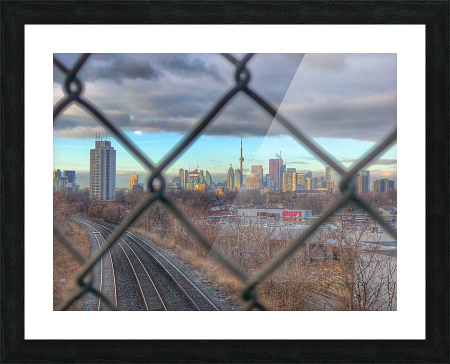 East View - Toronto Picture Frame print