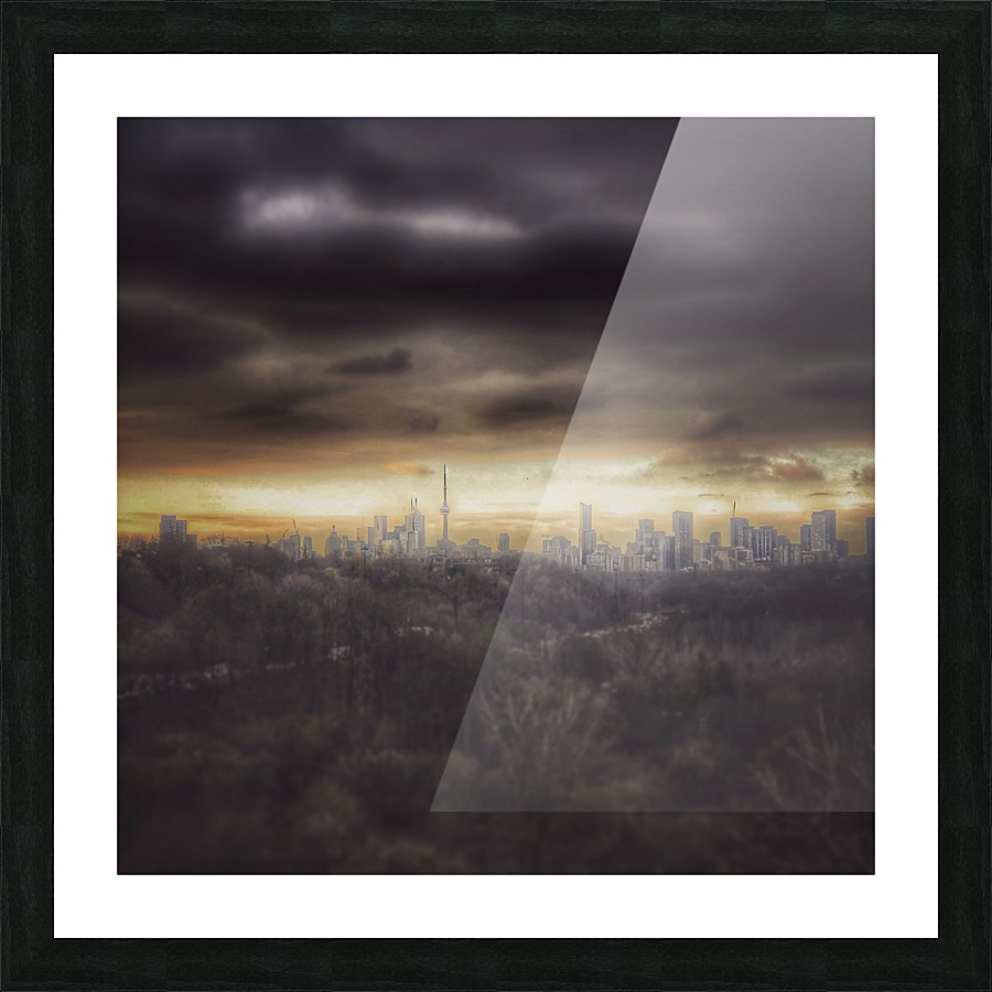 Major View - Toronto Picture Frame print