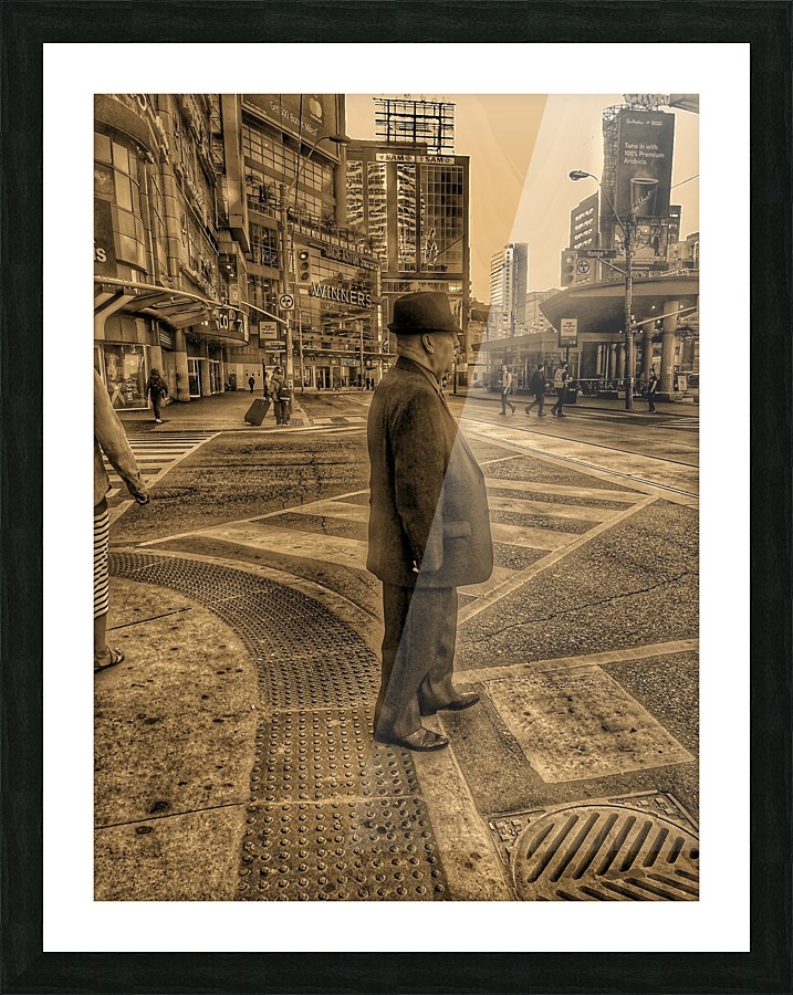 Dundas Square   Picture Frame print