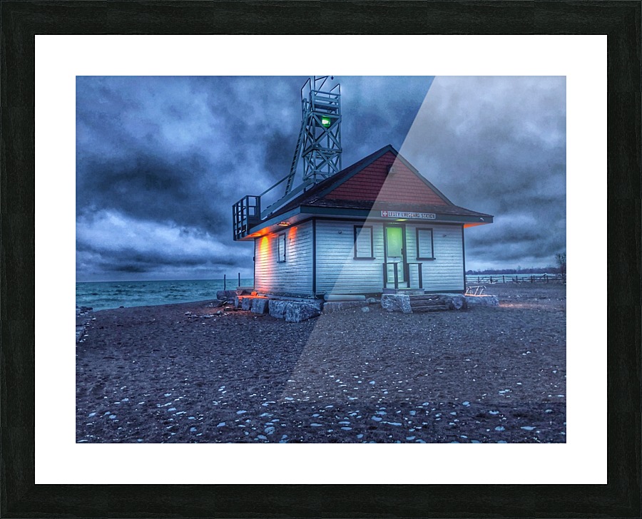 Beach House Picture Frame print