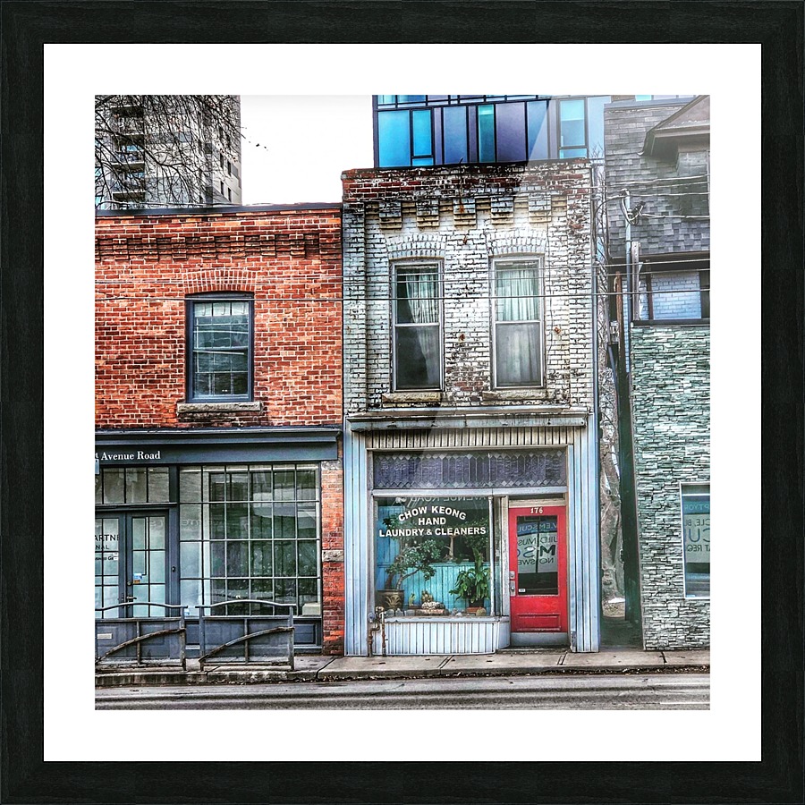 Toronto Laundry Picture Frame print