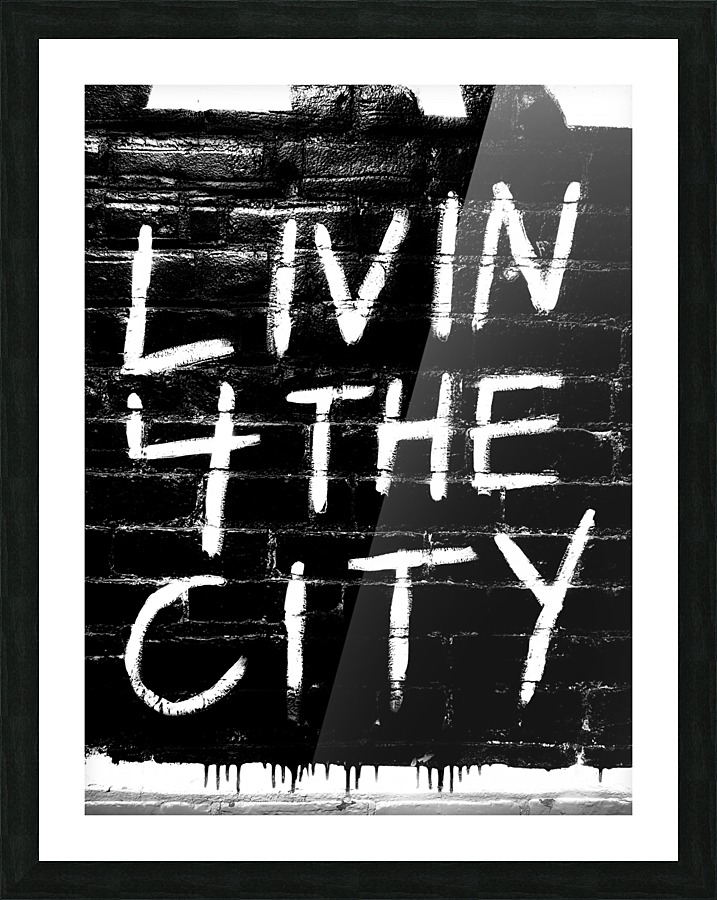 4 the City Picture Frame print
